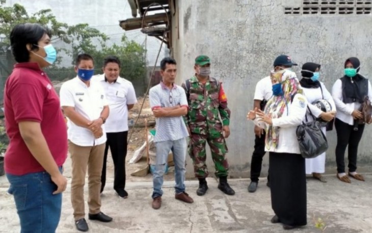 Camat Rantau Utara Sosialisasi Cegah Covid-19 ke Warganya