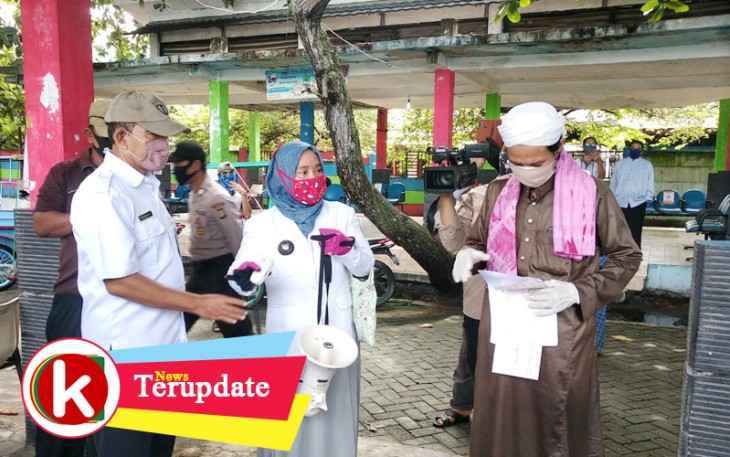 Bupati Beserta Unsur Tri Pilar Kepulauan Seribu Sambut 4 Orang Sembuh dari Covid-19