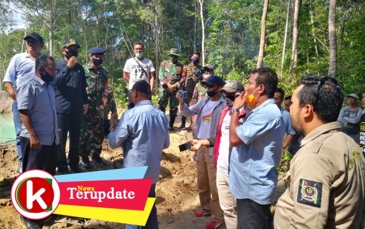 Ketua DPRD Lingga Sidak Lokasi Pencemaran Limbah