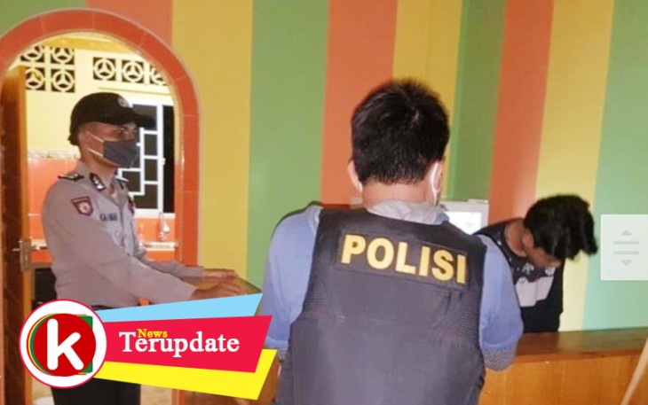 Polsek Dabo Singkep Imbau Masyarakat Terapkan Physical Distancing