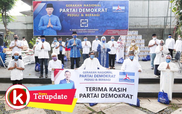 AHY Kembali Lepas Ribuan Bantuan Kemanusian