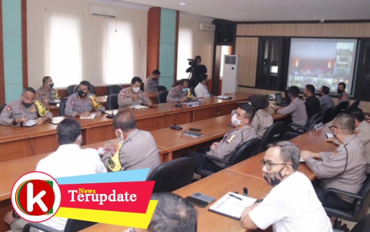 Kapolda Kepri Gelar Vidcon Bersama Polres/Ta Jajaran