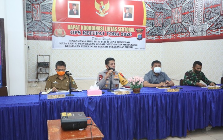 Rapat Koordinsi Lintas Sektoral OPS Ketupat Toba 2020