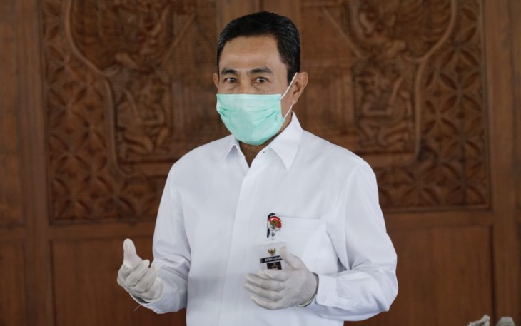 Bupati Haryanto, warga yang pulang langsung menjalani rapid tes
