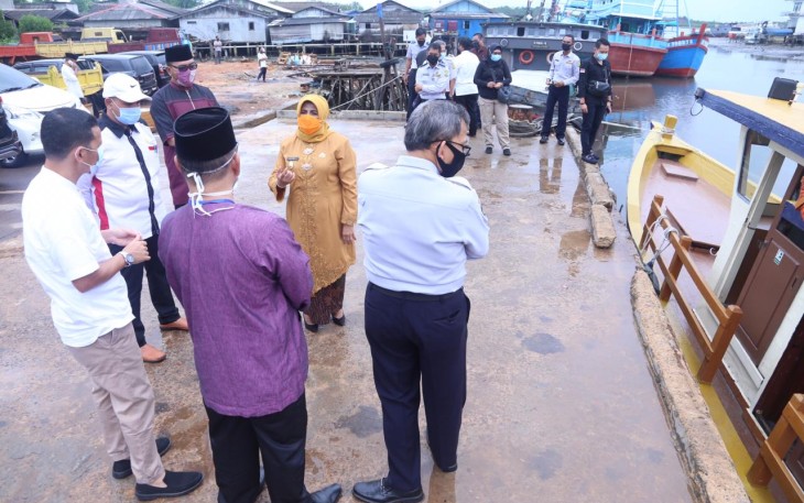 Pemko Terima Hibah KM. Banawa Nusantara 64 dari Kemenhub