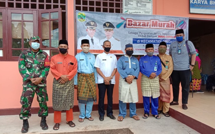 Pemda Lingga Gelar Bazar Paket Sembako Murah