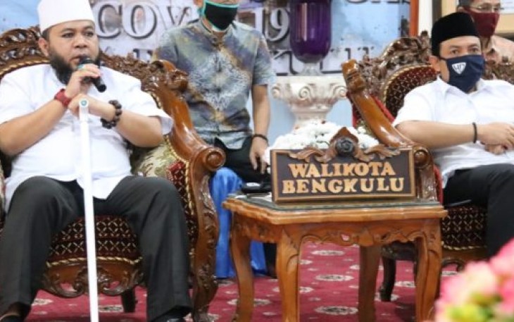 Wali Kota Bengkulu Helmi Hasan dan Wakil Wali Kota Bengkulu Dedy Wahyudi 