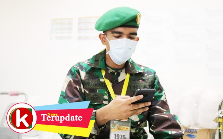Tenaga Medis TNI-Polri dan Relawan Rayakan Lebaran di RSD Wisma Atlet