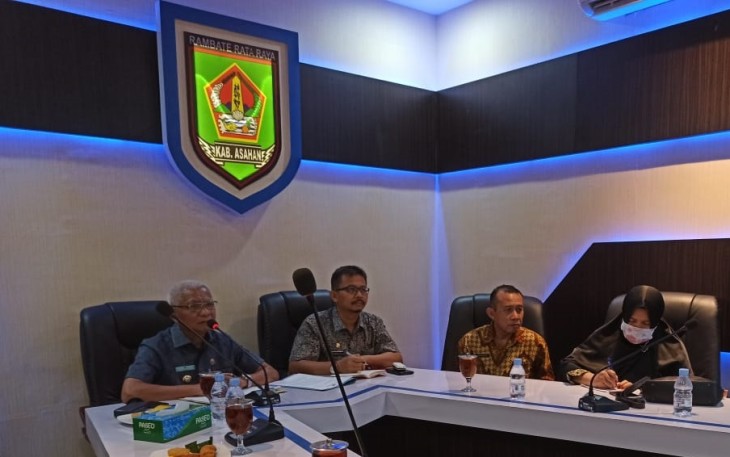 Bupati Asahan VidCon Dengan Presiden Indonesian Diaspora Network Chapter Malaysia