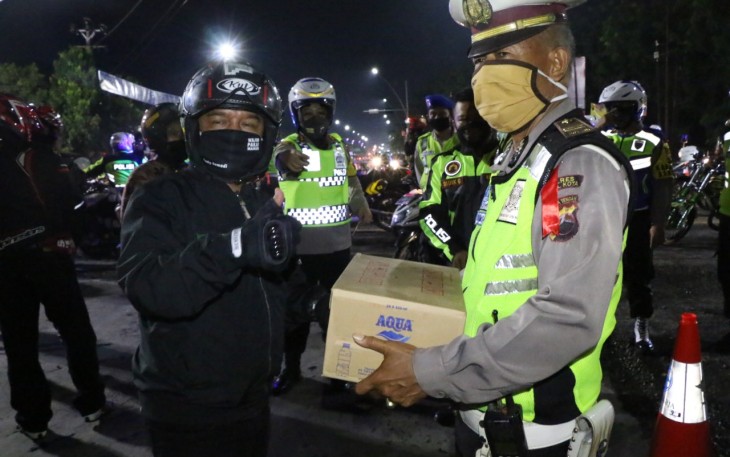 Wali Kota Tegal Pimpin Monitoring Malam Lebaran