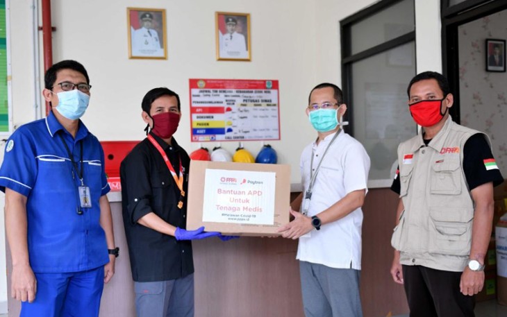 PPPA Daarul Qur'an Salurkan APD ke RSU Kabupaten Tangerang
