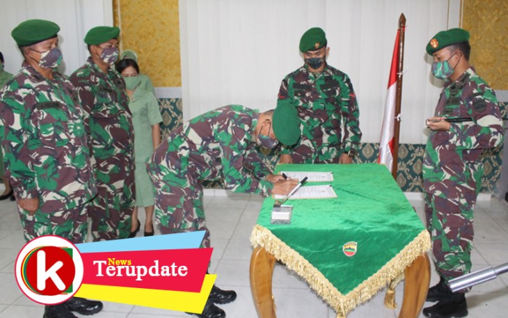 Dandim 0209/LB Pimpin Sertijab Danramil dan Pasi Log
