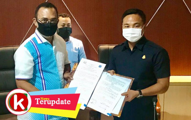 Kejari Sorong dan Pemkab Raja Ampat Teken MoU Pendampingan dan Pengawalan Akuntabilitas Dana Covid-19