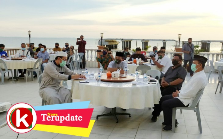 Danrem 033/Wirapratama dan Insan Pers Buka Puasa Bersama