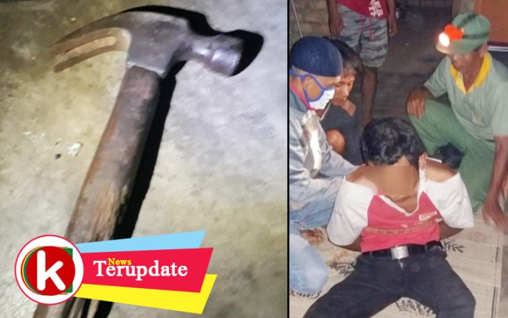 Tersangka dan Barang Bukti saat diamankan