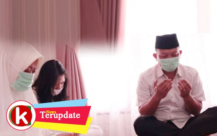 Kapolresta Barelang AKBP Purwadi Wahyu Anggoro beserta keluarga menggelar doa bersama