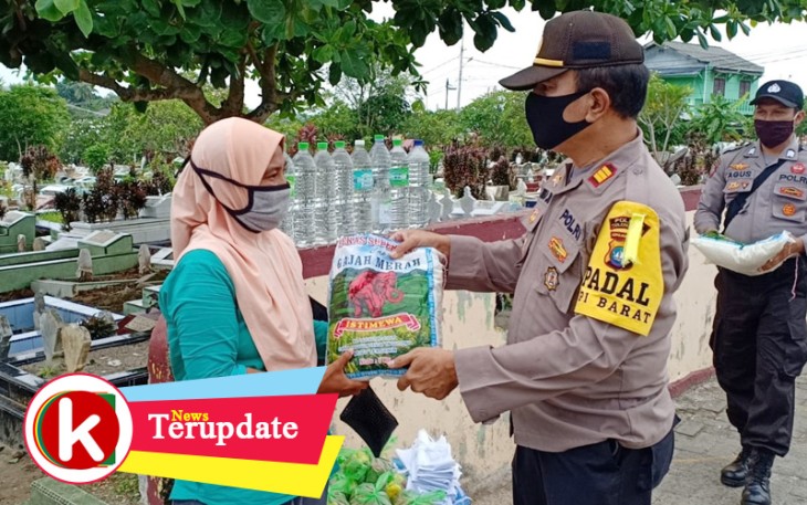Polres Tanjungpinang bagikan beras ke warga
