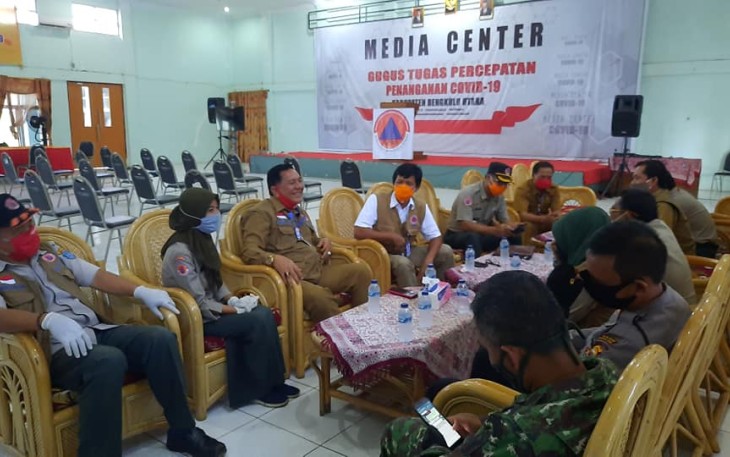 Kunjungan Liaison Officer BNPB di Kabupaten Bengkulu Utara 