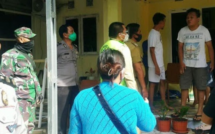 Babinsa dan Bhabinkamtibmas Lakukan Pemantauan dan Pengamanan