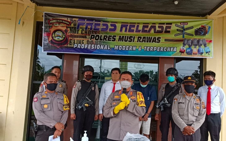 Press Conference Polres Musirawas