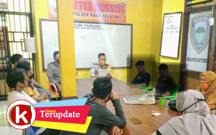 Polsek Kaur Selatan Mediasi Kasus Pencurian BBM yang Dilakukan Anak di Bawah Umur