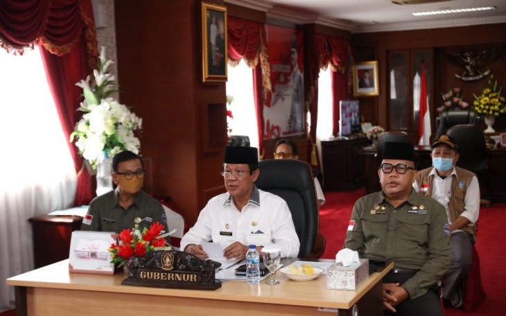 Video Conference Pemprov Kepri