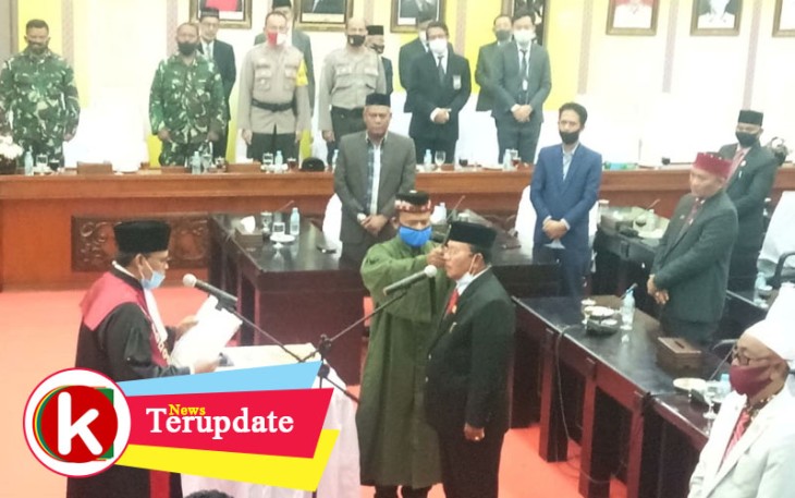 Pengambilan sumpah jabatan Wakil Ketua DPRK Aceh Utara