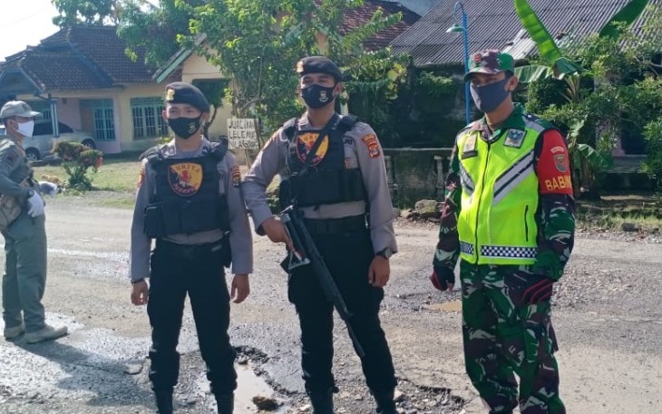Tim GTPP Covid-19 Pesawaran Sosialisasi Penegakan Protokol Kesehatan