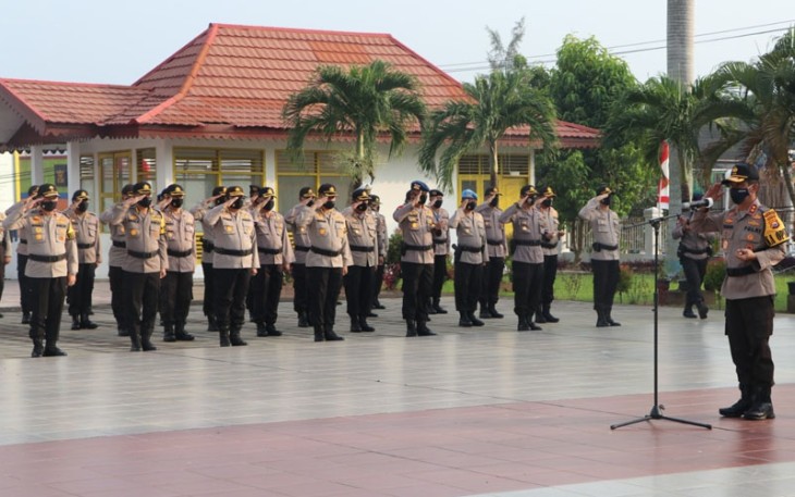 Kapolda Bengkulu Pimpin Upacara Ziarah di TMP Balai Buntar