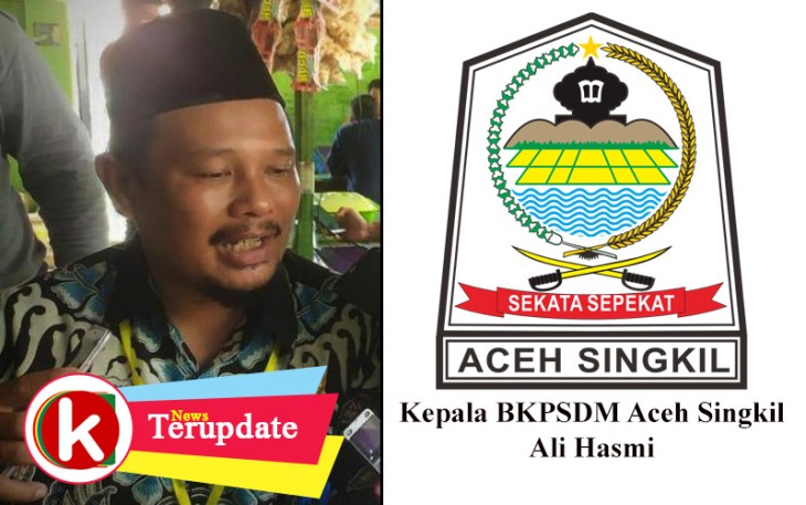 Kepala BKPSDM Aceh Singkil Ali Hasmi.