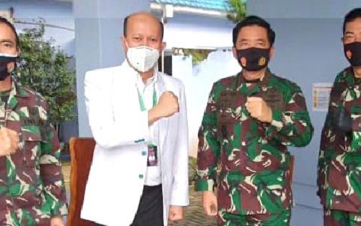 Panglima TNI Dukung Anak Bangsa Melakukan Uji Klinik Terapi Secretom Bagi Penderita Covid-19