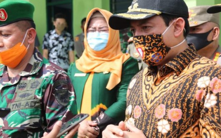 Wakil Wali Kota Bengkulu Dedy Wahyudi Usai Mengikuti Apel Kesiapan New Normal 