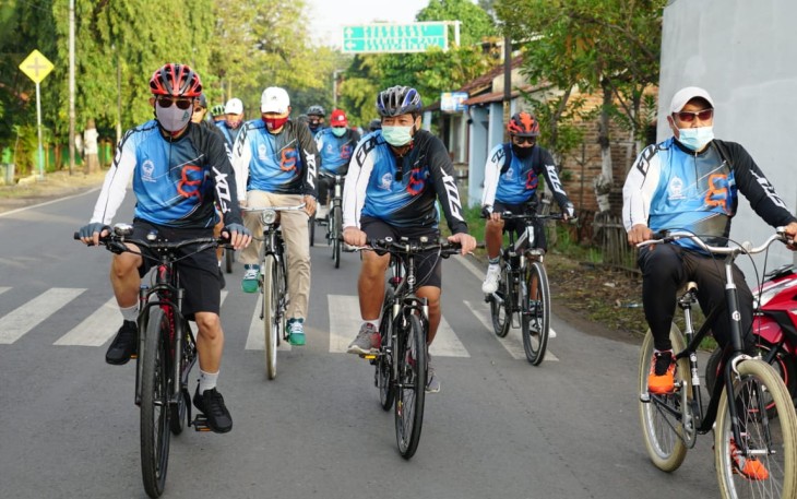 Gowes bareng bersama forkopimda
