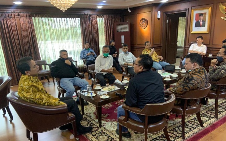 SMSI Audiensi dengan Pimpinan DPR RI