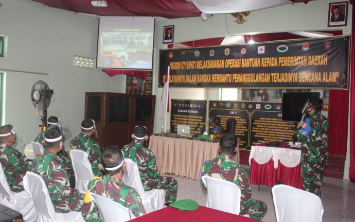 evaluasi pelaksanaan latihan sebelum diadakan penutupan