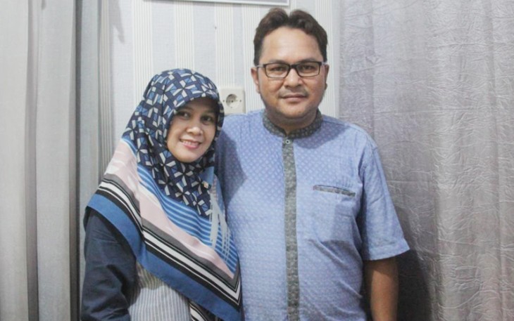 Citra bersama suami