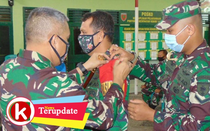 Brigjen TNI Jannie Aldrin S Buka Latihan Gladi Posko 1 Kodim Kendari
