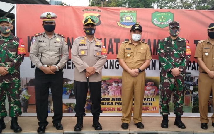 Dandim 0506/Tgr Kunjungi Kampung Sehat