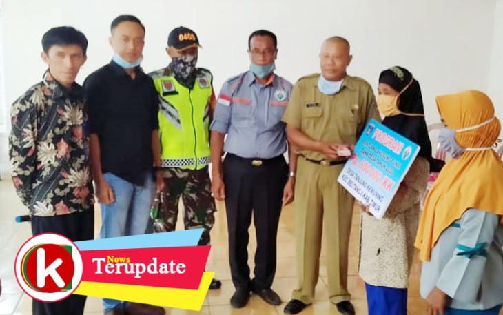 Pemdes Tanjung Kemuning OKU Timur Bagikan BLT DD Tahap Pertama Untuk 60 KK