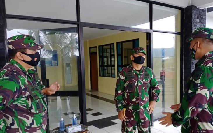 Pangkogabwilhan 1 Tinjau Kesiapan Mako Kogabwilhan 1 di Tanjungpinang