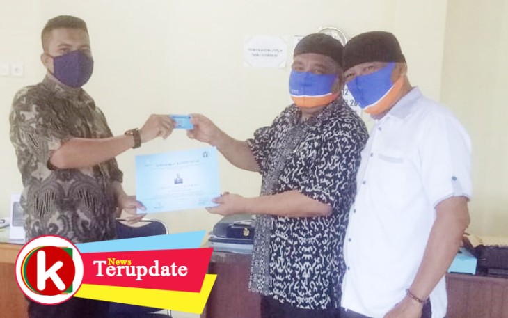 PWI Batu Bara Terima 20 Kartu dan Sertifikat UKW Dari Dewan Pers