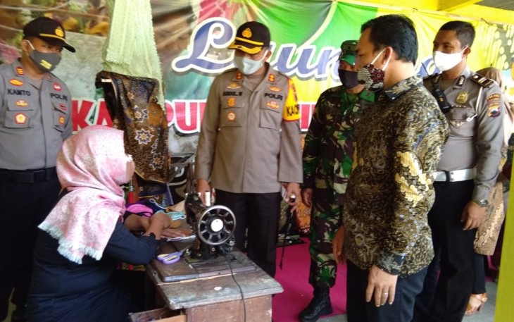 Kapolres Batang Canangkan Kampung Tangguh Nusantara Candi