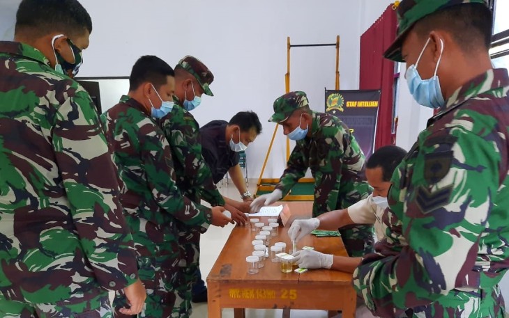 Danrem 143/HO Ajak Personel Korem Jadi Duta Anti Penyalahgunaan Narkoba