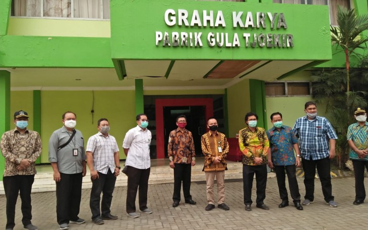 Komisi B DPRD Jatim Kunjungi Pabrik Gula Tjoekir Jombang