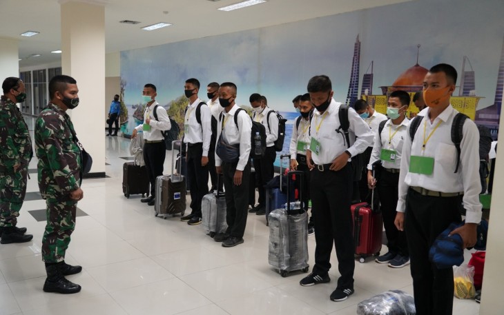 14 Putra Terbaik Sultra Ikuti Seleksi Catar Akmil Tingkat Panda Kodam XIV/HSN
