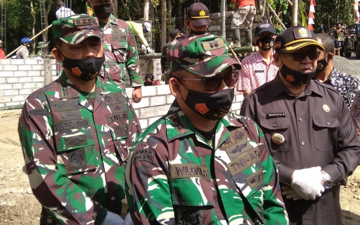 Pelaksanaan TNI Manunggal Membangun Desa (TMMD) 108
