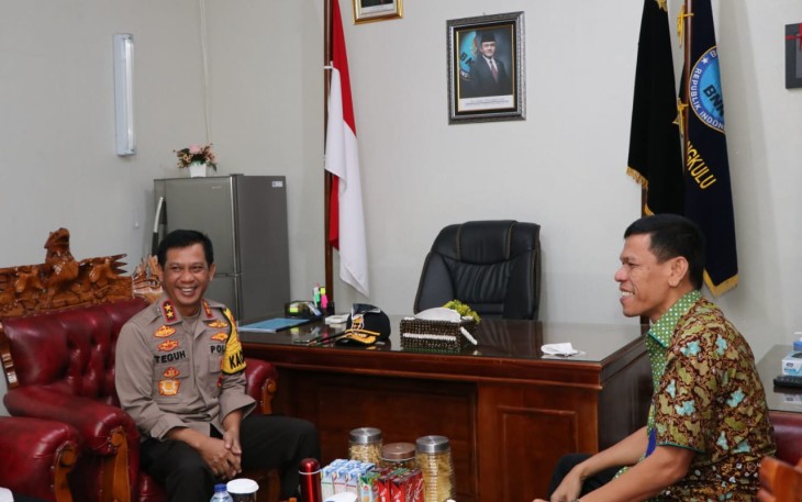 Kapolda Bengkulu Kunjungi Kantor BNNP