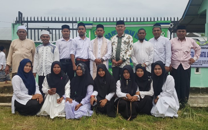 Abi Uma Kuta Batee Resmikan SMPS RaudhatuL Ulum