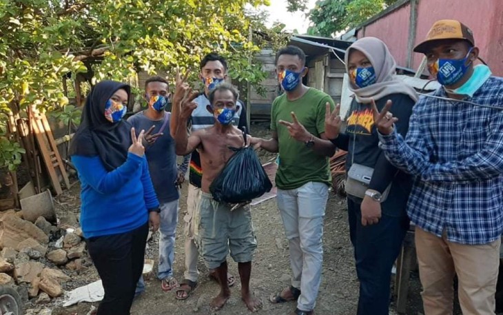 RP3A Bagikan Masker dan Sembako