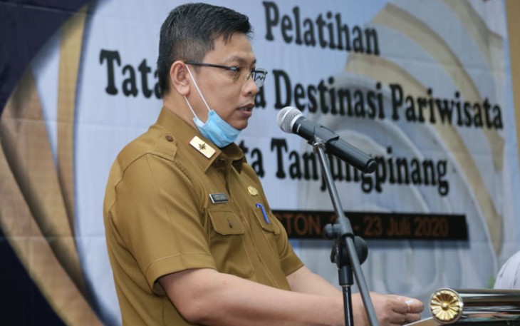 Sekretaris Daerah Kota Tanjungpinang Drs. Teguh Ahmad Syafari M.Si